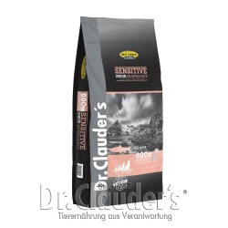 DR. CLAUDER’S Sensitive Junior Salmon & Rice sausas maistas jauniems šuniukams su lašiša ir ryžiais