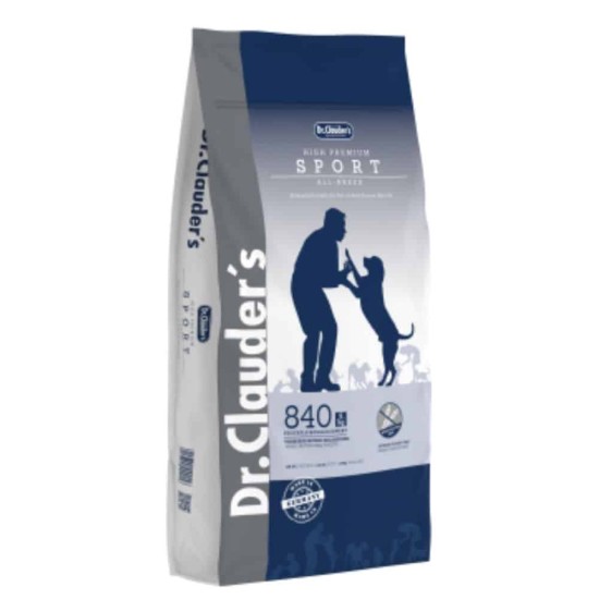 DR. CLAUDER’S SPORT sausas maistas suaugusiems sportuojantiems šunims 15kg DR. CLAUDER’S SPORT sausas maistas suaugusiems sportuojantiems šunims 15kg