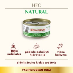 Almo Nature HFC Pacific Ocean Tuna konservai katėms su ramiojo vandenyno tunu