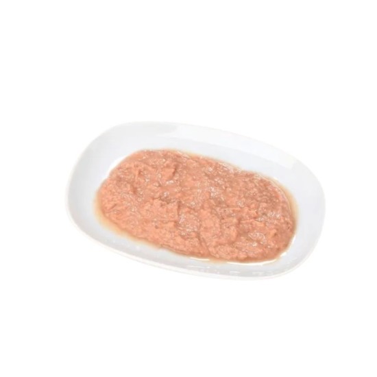 Almo Nature HFC Mousse Tuna with Shrimps putėsiai katėms su tunu ir krevetėmis