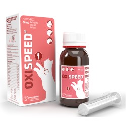Oxispeed gelis 50 ml katėms ir šunims, padeda stiprinti imunitetą