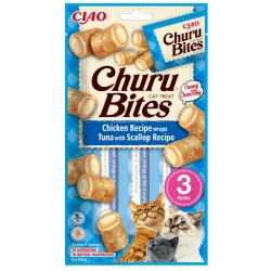 Churu Bites Cat Chicken Tuna Scallop 30g