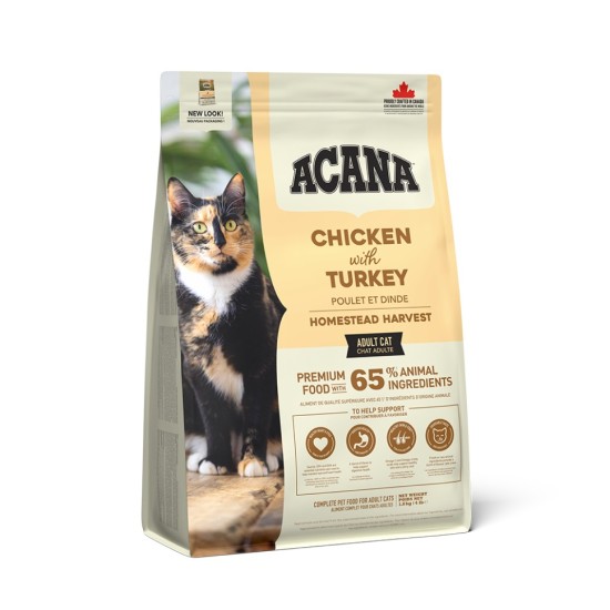 Acana Homestead Harvest Cat sausas maistas katėms Acana Homestead Harvest Cat sausas maistas katėms