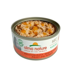 Almo Nature HFC Chicken with Pumpkin konservai katėms su vištena ir moliūgu 