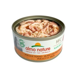 Almo Nature HFC with Chicken & Tuna konservai katėms su vištiena ir tunu