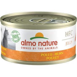 Almo Nature HFC Jelly Chicken 70g vištiena drebučiuose konservai katėms