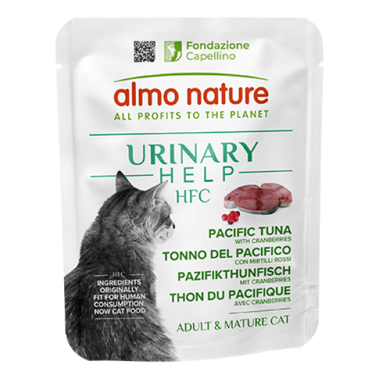Almo Nature HFC Urinary Help Pacific Tuna with Cranberries konservai katėms