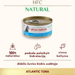 Almo Nature HFC Atlantic Tuna konservai katėms su atlanto vandenyno tunu