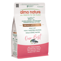 Almo Nature HFC Adult Highly Appetizing Salmon sausas maistas katėms