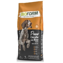 BIO FORM Best Quality Dog Power Cavallo sausas maistas suaugusiems šunims
