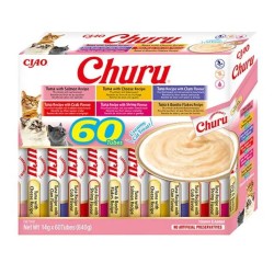 Churu kreminis skanėstas katėms,su tunu, 60 vnt.