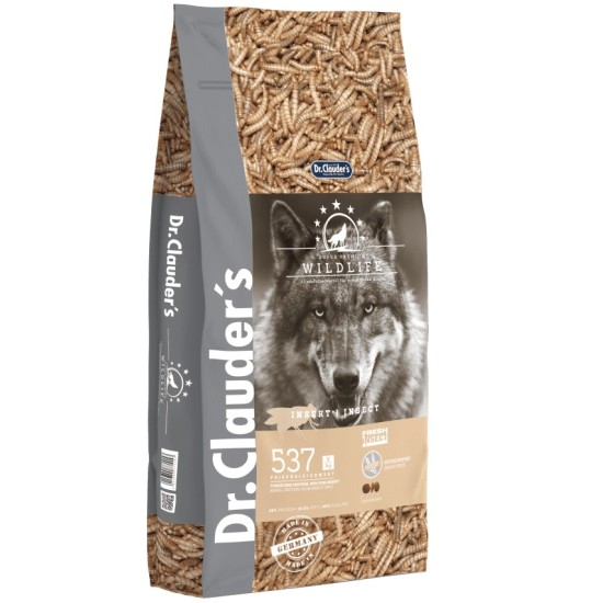 DR. CLAUDER'S Wildlife Insect sausas maistas šunims su vabzdžiais