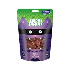 HAPPY SNACKY Tuna Sushi Slices 80g skanėstas katėms