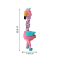 KONG Knots Twists Giraffe/Flamingo žaislas šunims