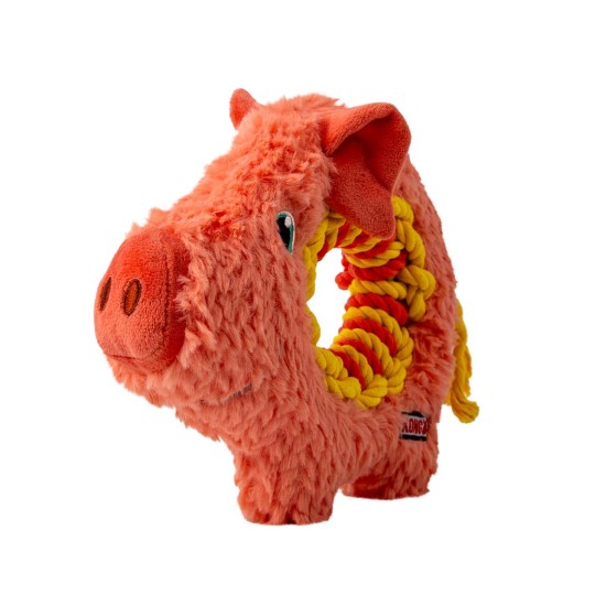 KONG RINGAROOS PIG MD žaislas šunims