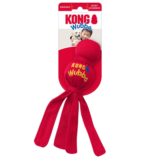 KONG žaislas šuniui Wubba Assorted S