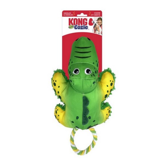 Kong Cozie Tuggz Alligator Medium/Large žaislas šunims