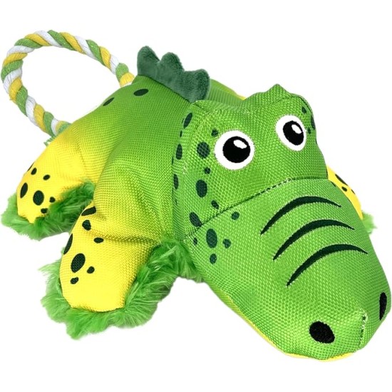 Kong Cozie Tuggz Alligator Medium/Large žaislas šunims