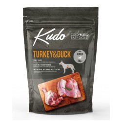 Kudo Turkey&Duck Mini Junior sausas maistas mažų veislių šuniukams 3 kg