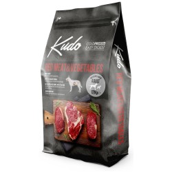 Kudo Red Meat&Vegetables Medium Maxi Adult sausas maistas suaugusiems šunims