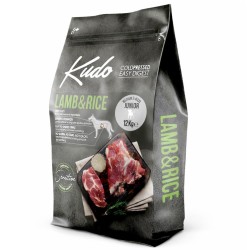 Kudo Lamb&Rice Medium Maxi Junior sausas pašaras jauniems šunims
