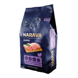 Narava High Premium Turkey Junior sausas pašaras jauniems šunims