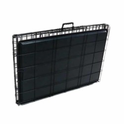 Metalinis narvas S (61x42x48.5cm) dviejų durų, su plastmasiniu padėklu