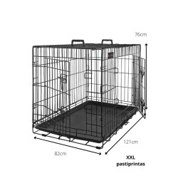 Metalinis narvas (pastiprintas) XXL 121x76x82cm