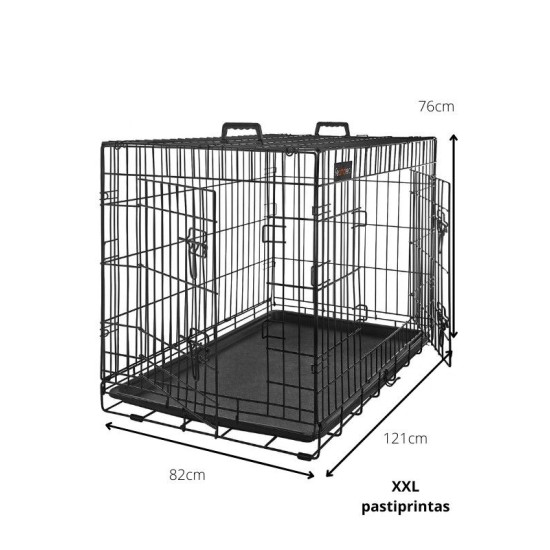 Metalinis narvas (pastiprintas) XXL 121x76x82cm
