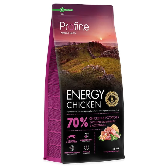 Profine Energy Chicken & Potatoes sausas pašaras šunims