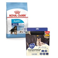 Automobilio sėdynių užtiesalas + Royal Canin sausas pašaras šunims