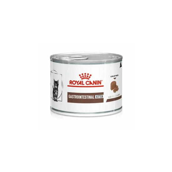 Royal Canin VHN Cat Gastrointestinal Kitten Can 12x195 g konservai kačiukams