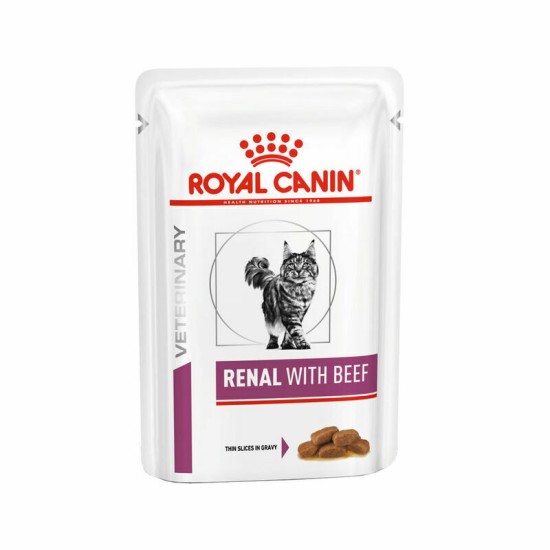 Royal Canin VHN Cat Renal Beef Loaf konservai katėms