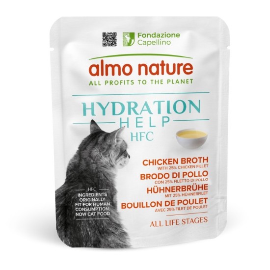 Almo Nature HFC Hydration Chicken geriamieji konservai katėms