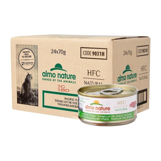 Almo Nature HFC Pacific Ocean Tuna konservai katėms su ramiojo vandenyno tunu