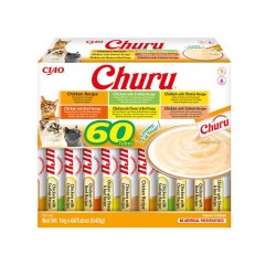 Churu MIX kreminis skanėstas katėms,su vištiena, 60 vnt.