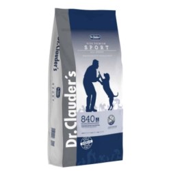 DR. CLAUDER’S SPORT sausas maistas suaugusiems sportuojantiems šunims 15kg