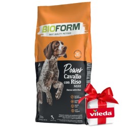BIO FORM Best Quality Dog Power Cavallo sausas maistas suaugusiems šunims + DOVANA