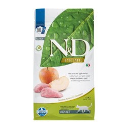 FARMINA N&D PRIME - Wild Boar&Apple ADULT sausas maistas katėms