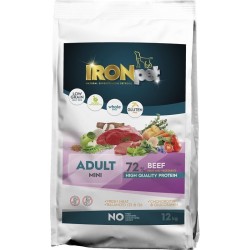 IRONpet BEEF Mini Adult vieno baltymo pašaras suaugusiems šunims