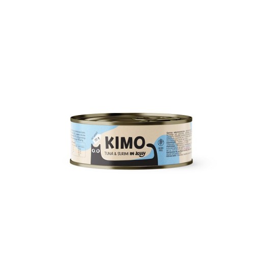 Kimo Tuna&Surimi in Jelly konservuotas pašaras katėms su tunu ir surimi