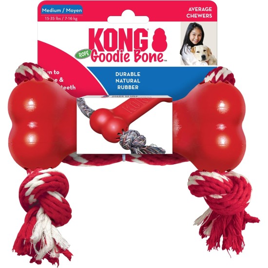 KONG Goodie Bonew /Rope M žaislas šuniui 