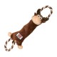 KONG Knots Tugger Moose M/L – pliušinis traukiamas žaislas šunims
