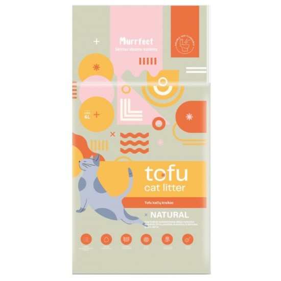 Murrfect Natural tofu kraikas katėms natūralaus kvapo