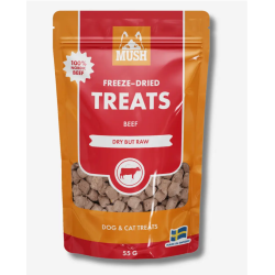 MUSH Treats Freeze-dried Beef 55g skanėstai šunims