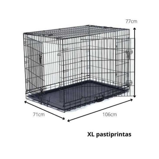 Metalinis narvas XL (pastiprintas) 106x71x77cm