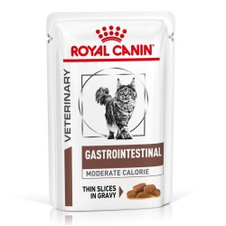 Royal Canin VHN Cat Gastrointestinal Moderate Calorie Gravy konservai katėms