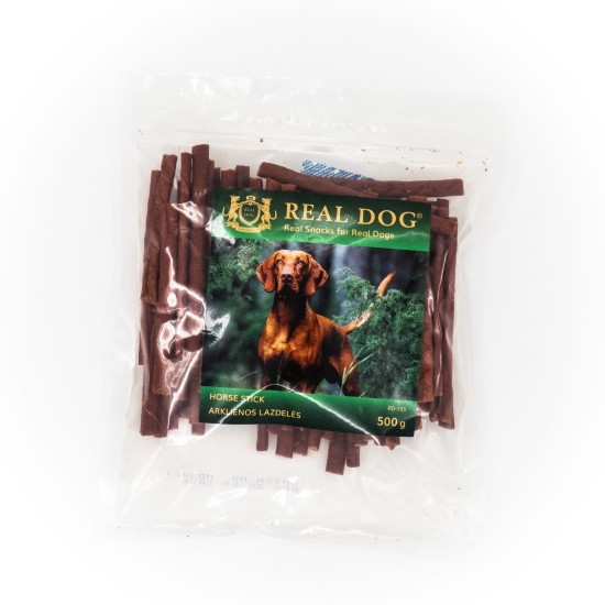 REAL DOG SNACKS Arklienos lazdelės 500 g