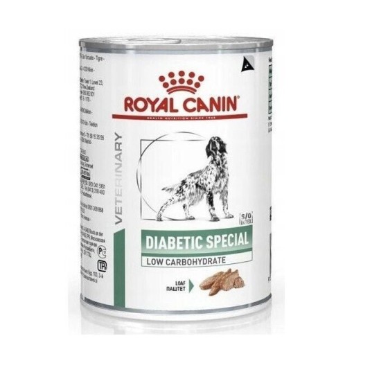 Royal Canin VHN Dog Diabetic Low Carbohydrate Can konservai šunims