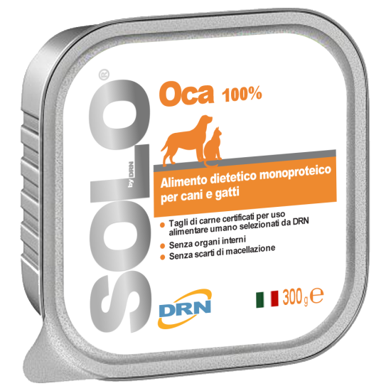 Solo konservai šunims ir katėms ,,Oca'' su Žąsiena Solo konservai šunims ir katėms ,,Oca'' su Žąsiena